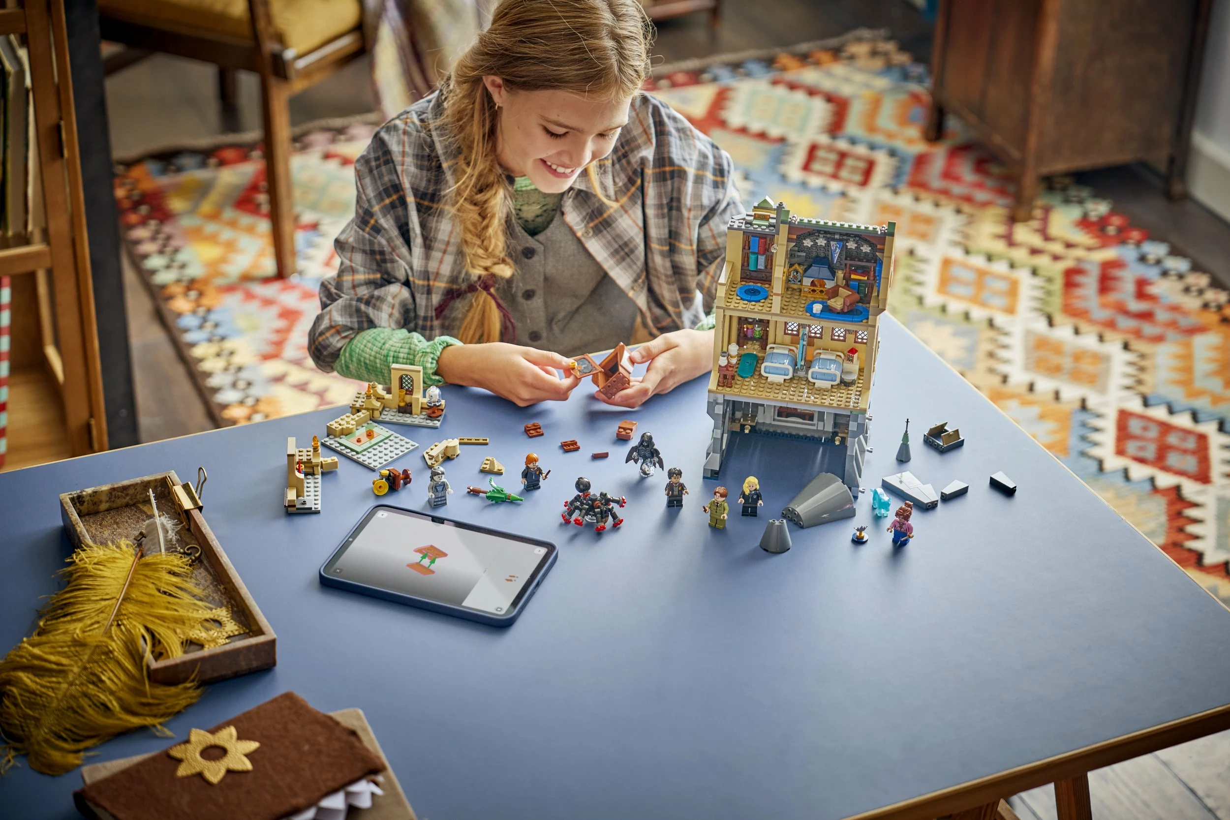 Set ndërtimi LEGO Harry Potter Hogwarts Castle: Hospital Wing 76463, 907 elemente