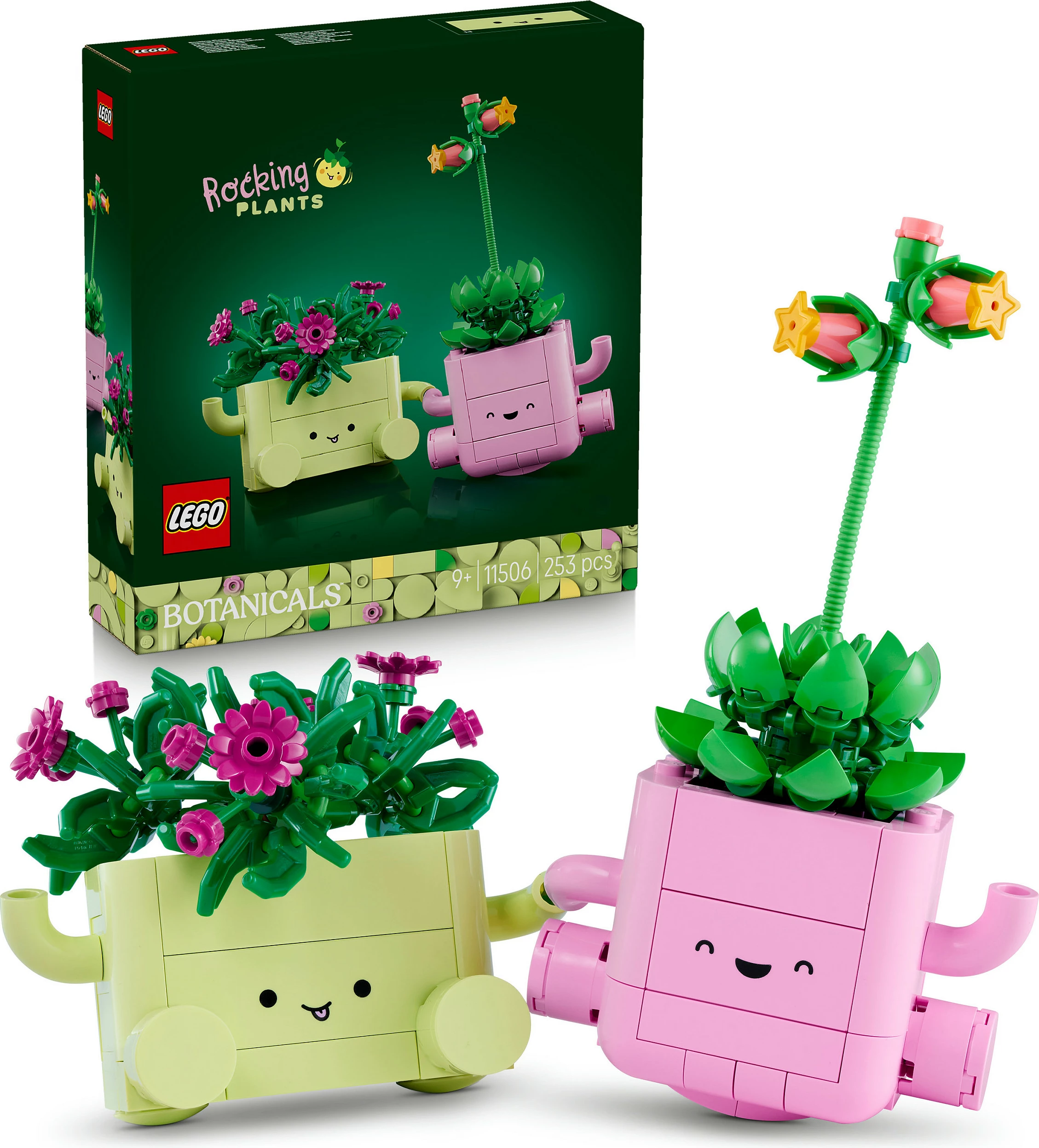 Set LEGO Botanicals Rocking Plants 11506, 253 copë, multikolor