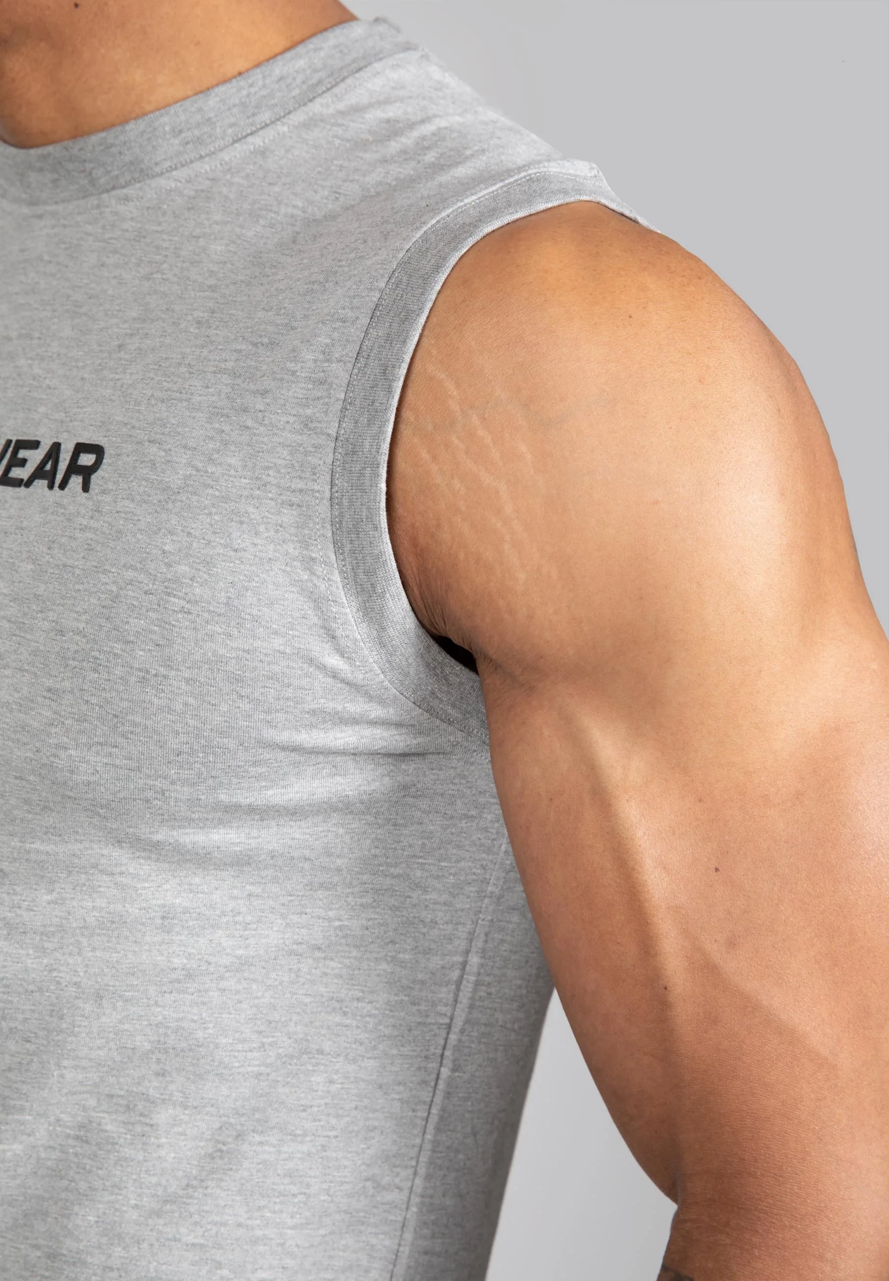 Sorrento Sleeveless T-Shirt - Gri [Madhësia: 2XL]