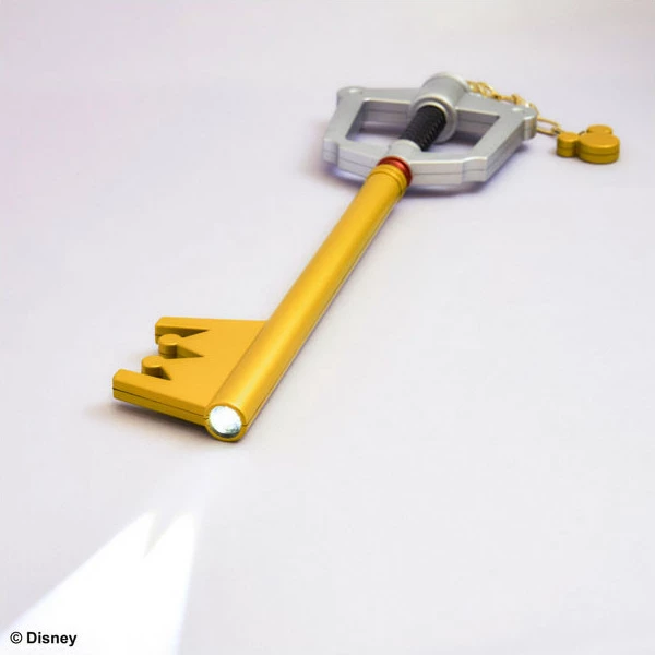 Dritë çelësi Square Enix Kingdom Hearts Kingdom Key Dark Side (Light Up), e artë/argjendtë