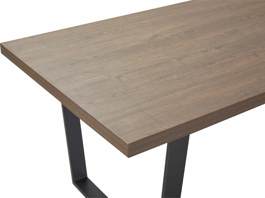 Tavolinë NUEZ, ngjyrë arre, 200x100x76