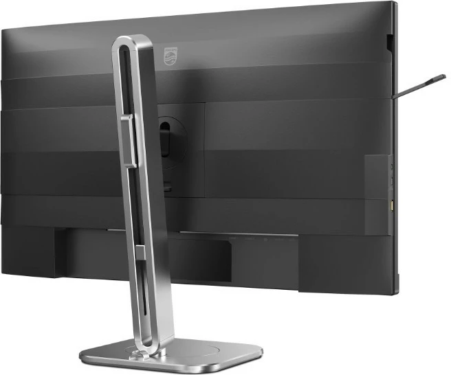 Monitor Philips 27B2N4500 27" QHD 120Hz IPS HDMIx2 DP USB-C pivot altoparlantë grafit/argjendtë
