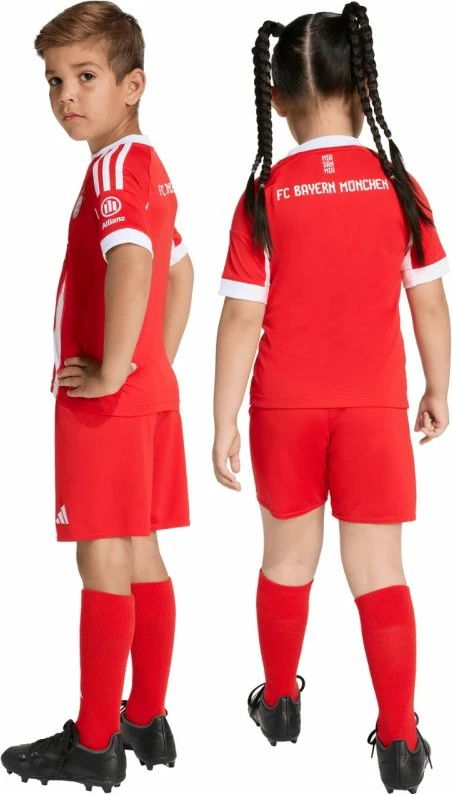 Set sportiv për fëmijë adidas FC Bayern, i kuq [Madhësia: 92 cm]