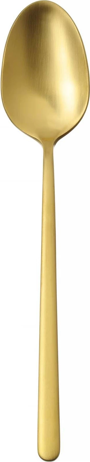 Lugë tavoline OVE Amarone Gold 211 mm, çelik inox 18/10, set 12 copë, e artë