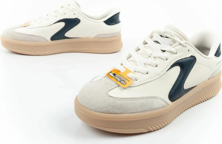 Atlete femra Skechers Lifted Luxe Slip-Ins, ecru