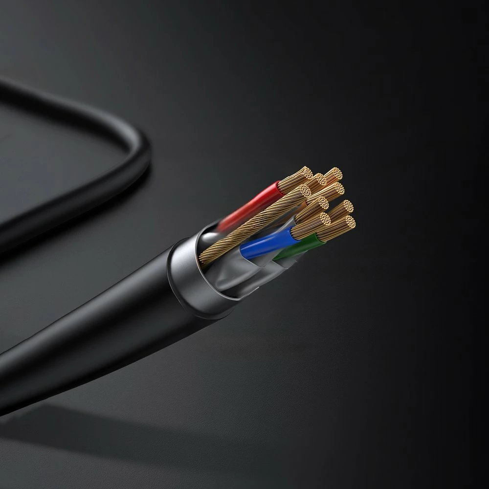 Kabllo rrjeti Ugreen NW107, Cat 7 F/FTP, RJ45, 5m, Zi