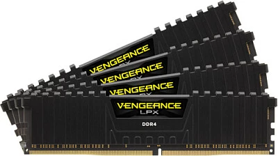 RAM Memorje Corsair Vengeance LPX 64GB (4x16GB) DDR4 3200MHz e zezë