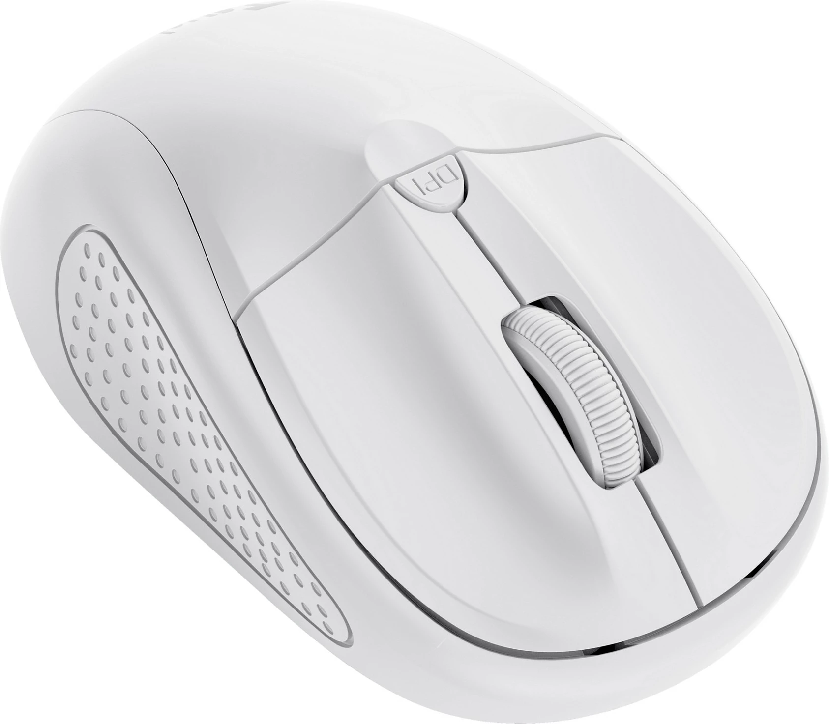 Maus Trust Primo wireless RF 1600 DPI, i bardhë
