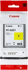 Kartushë boje Canon PFI-030Y, 55 ml, pigment, e verdhë