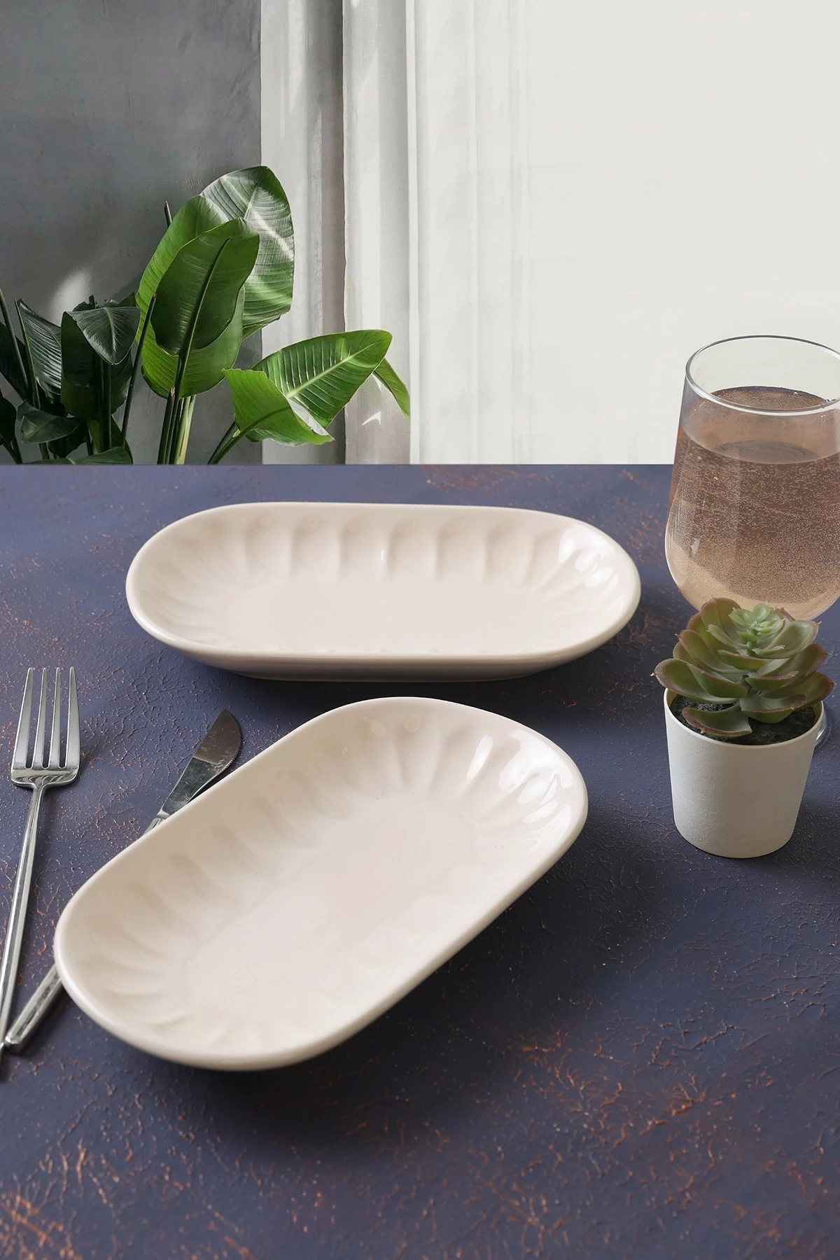 Set pjatash servirëse (2 copë), Hermia Concept, X00017596