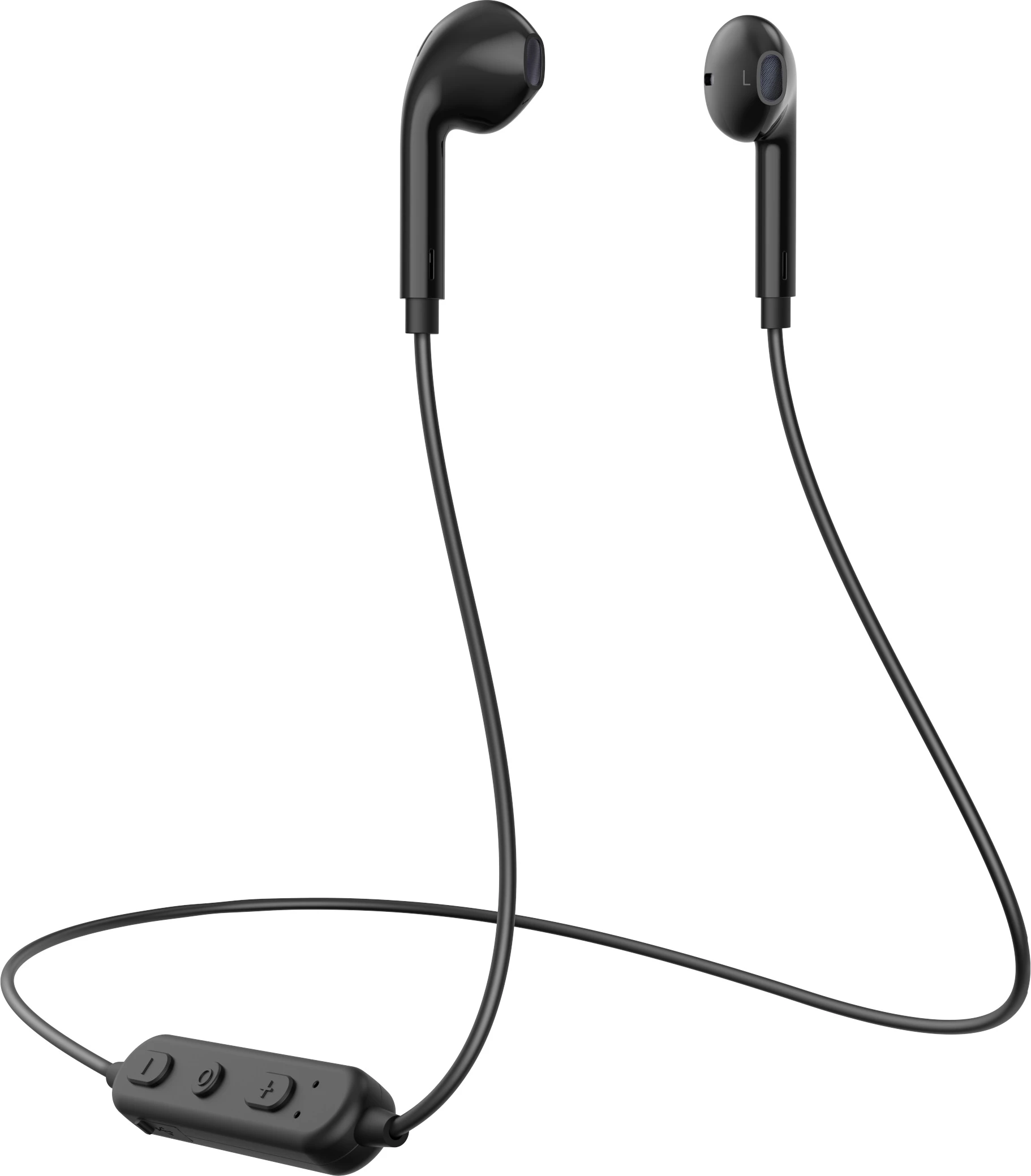 Kufje Moye Hermes Sport, wireless Bluetooth 4.2, me mikrofon, 80mAh, e zezë