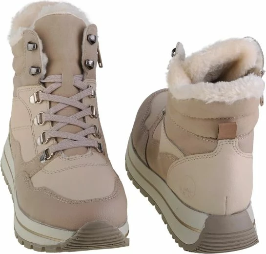 Çizme për femra Rieker, modeli N4002-60, ngjyrë krem [Madhësia: 40]
