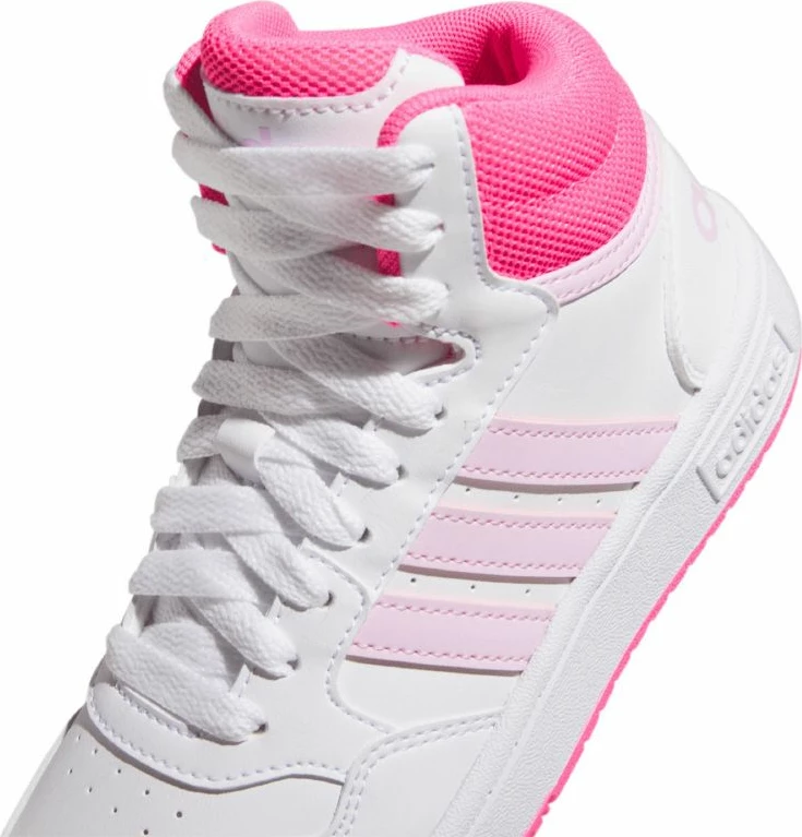 Atlete për fëmijë adidas, të bardha dhe rozë [Madhësia: 38 2/3]
