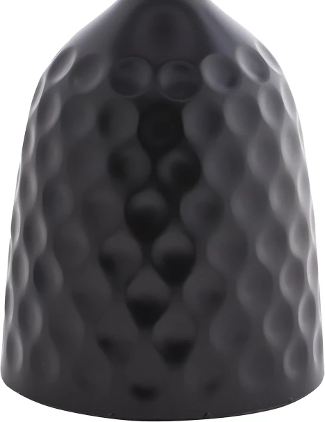 Tavolinë kafeje Kousien Inart, gur i sinterizuar, ngjyrë e zezë, D50x60cm