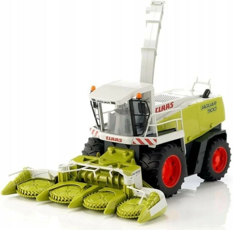 Lodër kombajn Claas Jaguar 900 BRUDER BR-02131, 1:16, e zezë/gjelbër/kuqe/bardhë