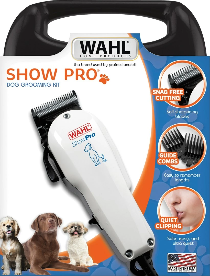 Set makinë prerëse për qen Wahl Pro 09265-2016, 9W,e bardhë