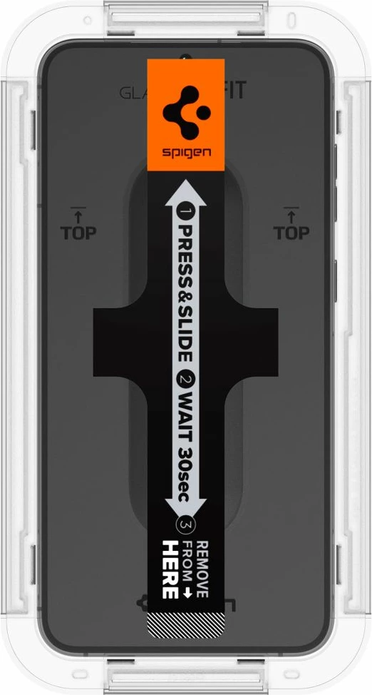 Xham i temperuar Spigen Glas.tR EZ Fit për Samsung Galaxy S23, 2 copë