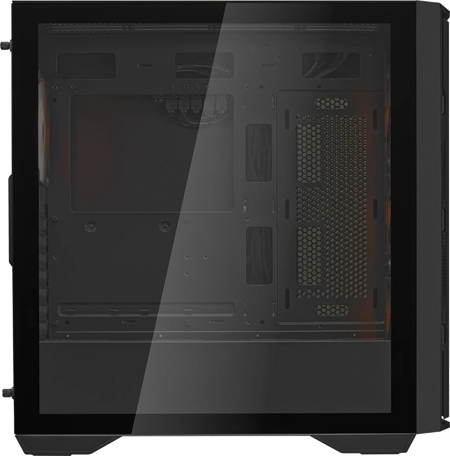 Kasë COUGAR Uniface RGB Mid Tower, ATX/E-ATX, 4x120mm, e zezë