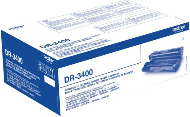 Njësi drumi, Brother, DR-3400, deri 24,000 faqe, e zezë