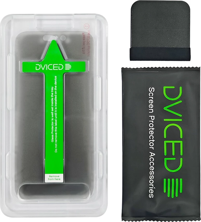 Dviced privacy tempered glass screen protector for iPhone 16