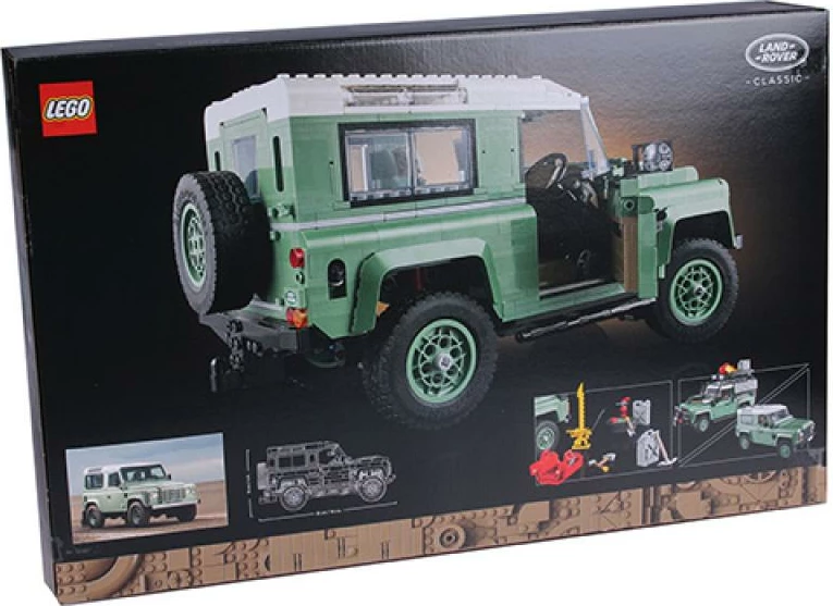 Set ndërtimi, LEGO, Icons Land Rover Classic Defender 90 10317, 2336 pjesë, 18+