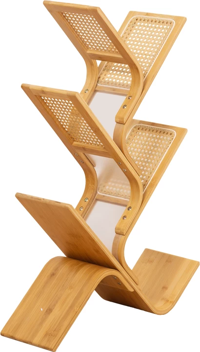 Raft librash Tome, bambu natyral, 63x20x92cm