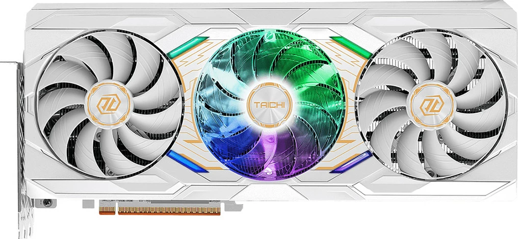 Kartelë grafike ASRock Radeon RX 9070 XT Taichi White, 16GB GDDR6, 3 fana, PCIe 5.0, e bardhë