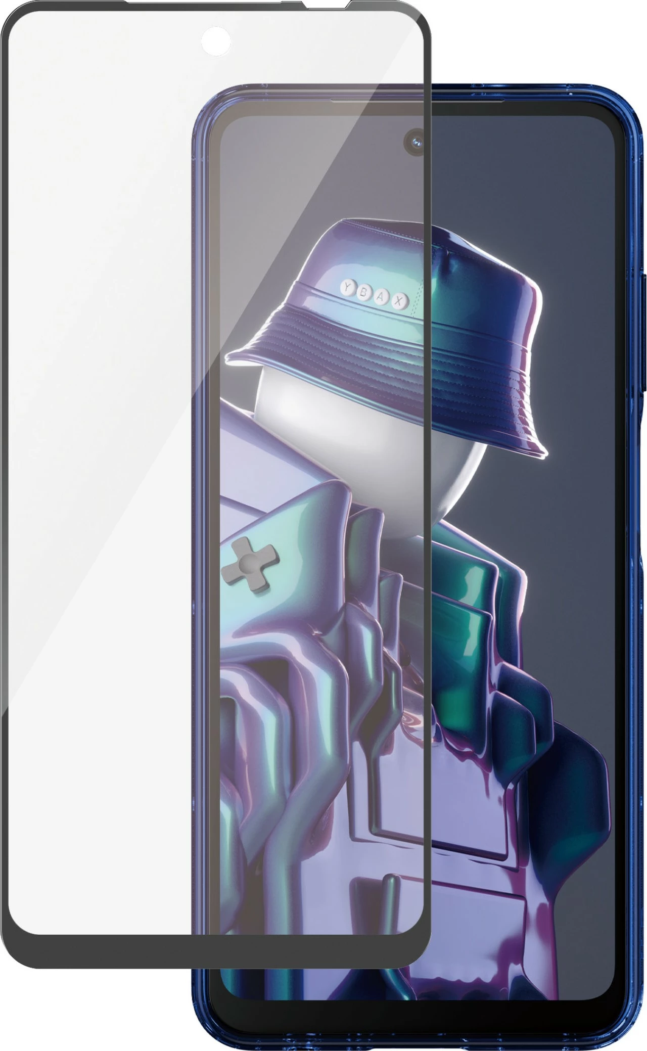 Mbështjellës ekrani PanzerGlass HMD Fusion/UWF, kornizë e zezë