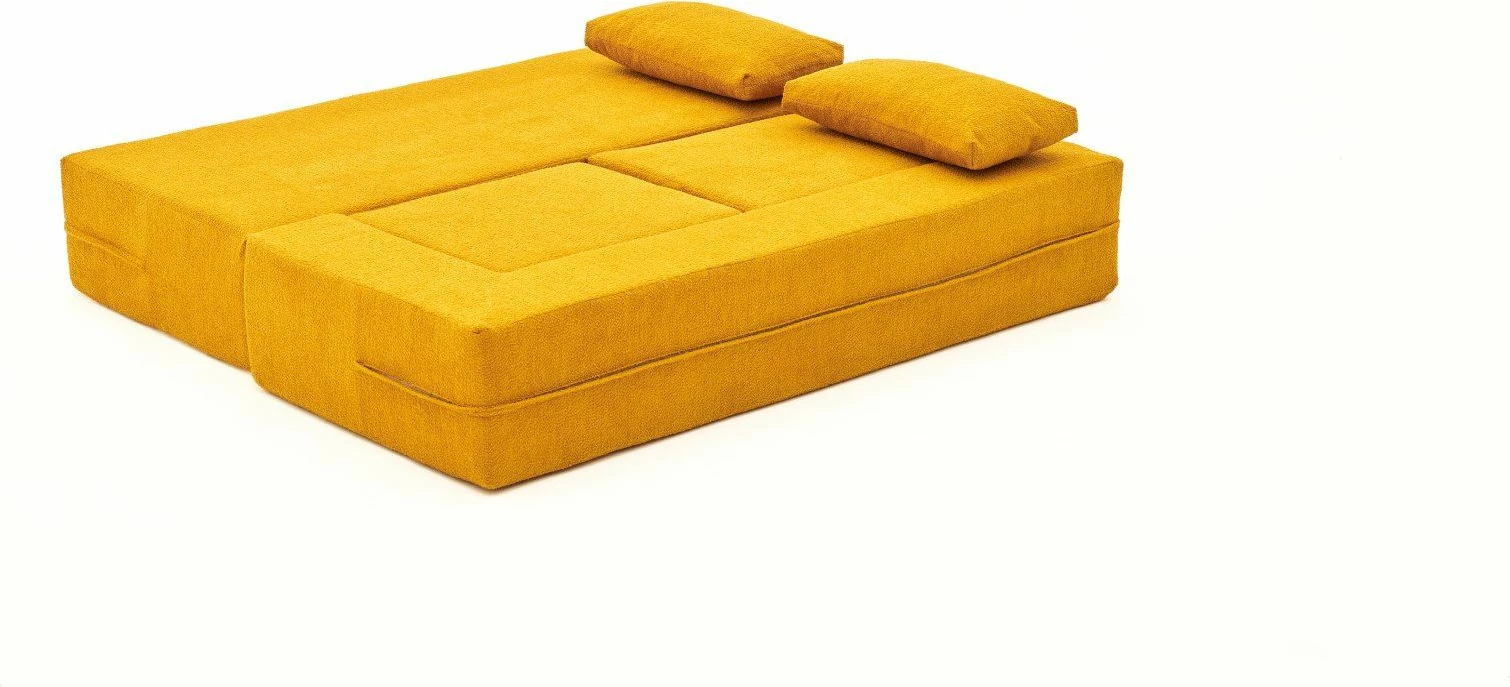 Divan-dyshek dy ulëse, ngjyrë portokalli, Atelier del Sofa, Pirgos