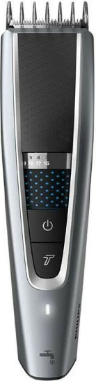 Makinë rroje Philips HC5630/15, për flokë dhe mjekër, 90 min, e zezë/çelik, set aksesorësh