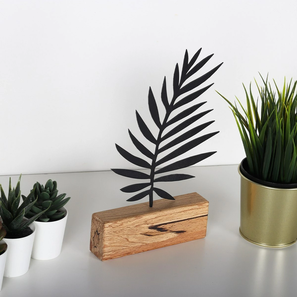 Objekt dekorativ Aberto Design, M-032, ngjyrë e zezë