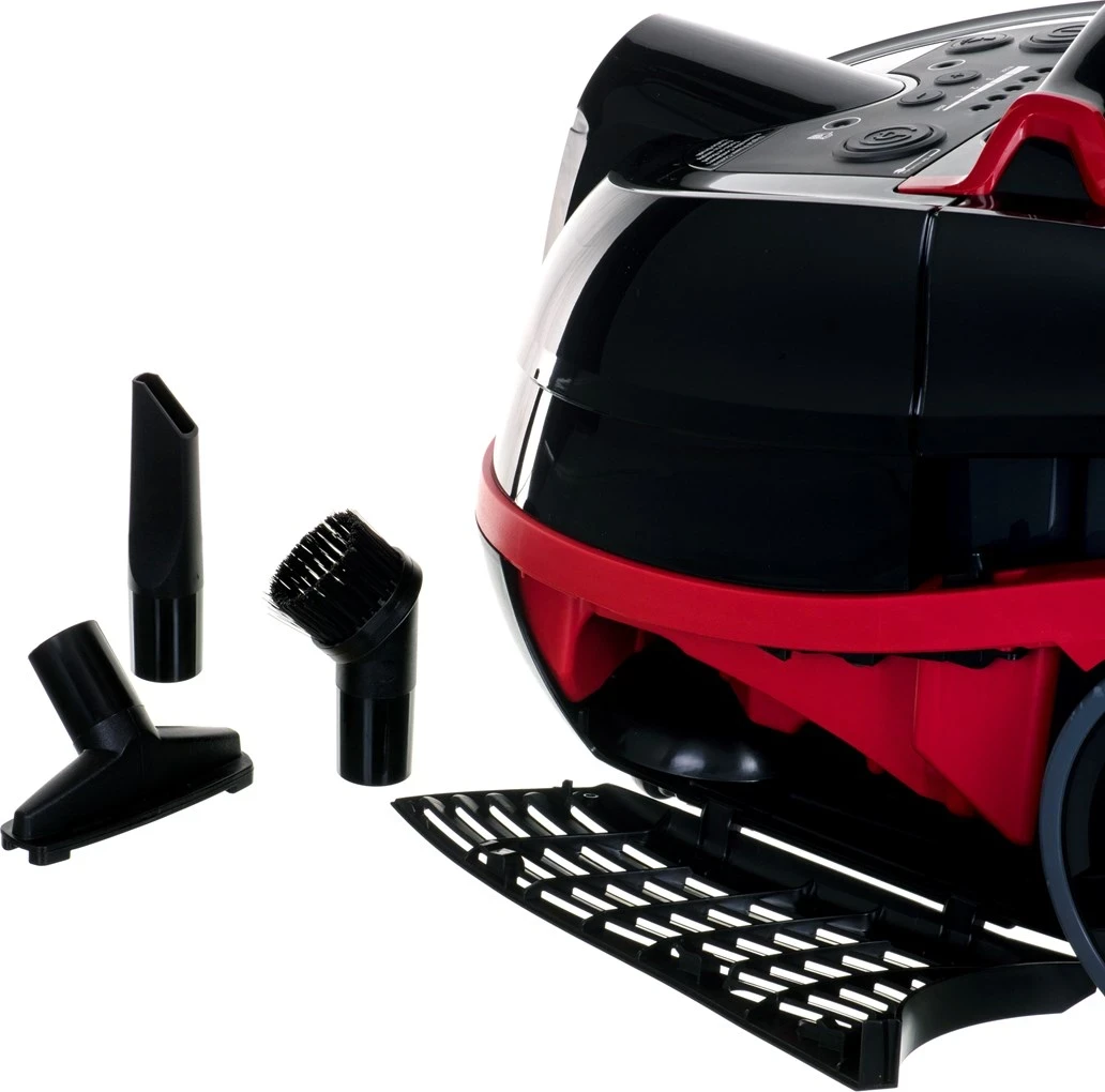 Fshesë me korrent Bosch, BWD421POW, seria 4, 2100W, e zezë/kuqe