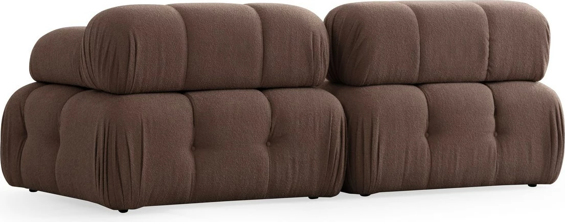Divan dy vendësh Atelier del Sofa Doblo, ngjyrë kapuçino