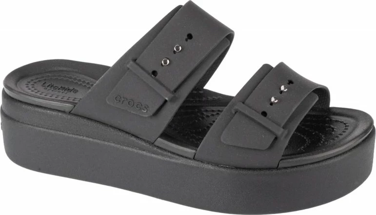 Papuqe për femra Crocs, të zeza
