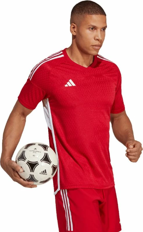 Fanellë adidas për futboll për meshkuj, e kuqe [Madhësia: XL]