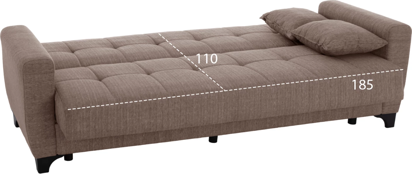 Set divanësh FH11748.02, 3-vendësh dhe 2-vendësh, bezhë