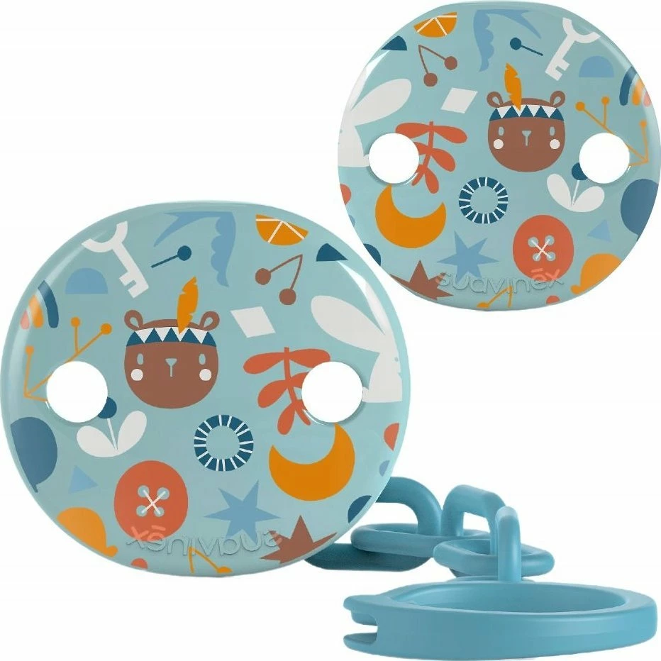 Kapëse biberoni Forofis Forest, BPA-free, blu