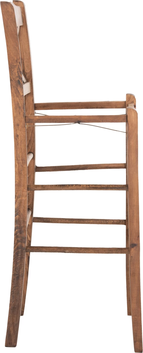 Karrige për bar LUCIUS FH5586.01 dru ahu, ngjyrë arre, 40,5x40x105H cm, vetëm korniza