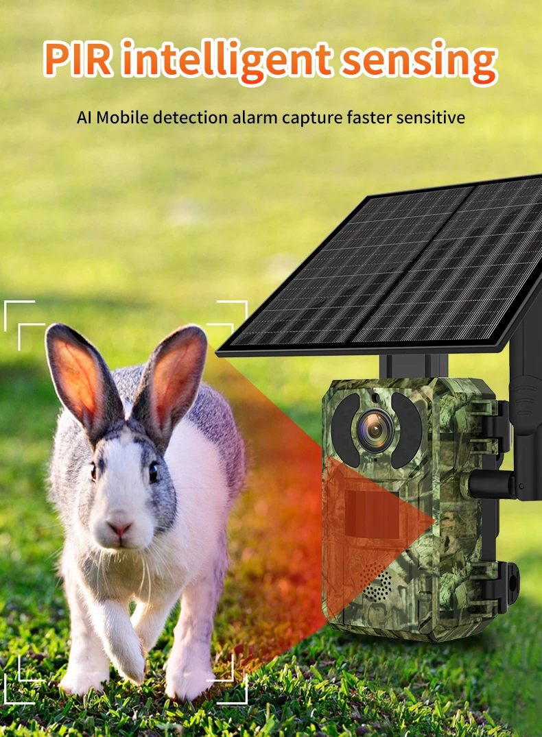 Kamere Gjuetie Solare 4G 8.0MP H10
