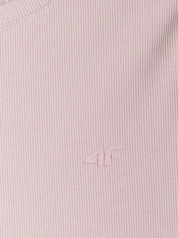 Maicë slim për femra 4F 4FRSS26TTSHF3629, e bardhë [Madhësia: XS]