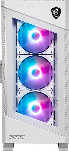 Kasë MSI MPG VELOX 100R, Midi Tower ATX, 4x 120mm ARGB, USB-C, e bardhë