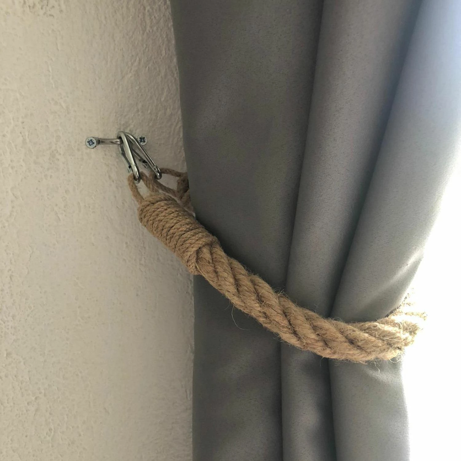Varëse muri prej litari, ngjyrë arre, Aberto Design, Boruraf123