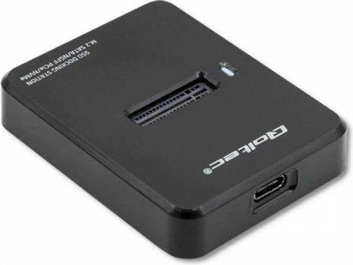 Stacion docking SSD Qoltec M.2 SATA/PCIe, i zi