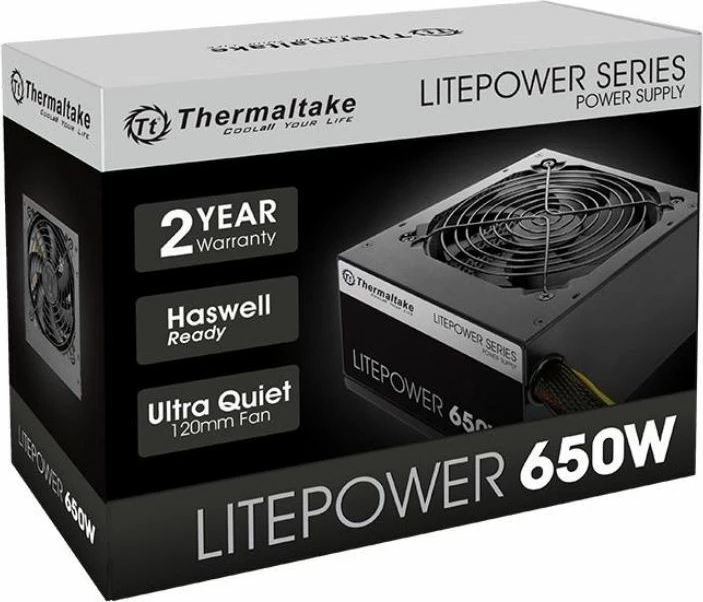 Furnizues rryme Thermaltake Litepower II PS-LTP-0650NPCNEU-2 650W ATX, i zi