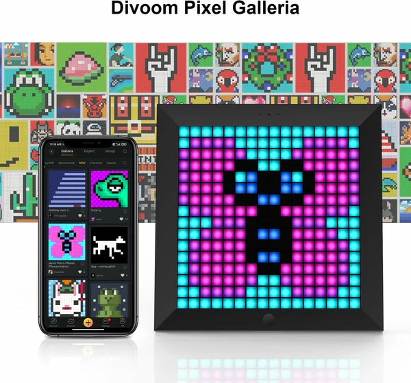 Kornizë Ekrani DIVOOM Pixoo