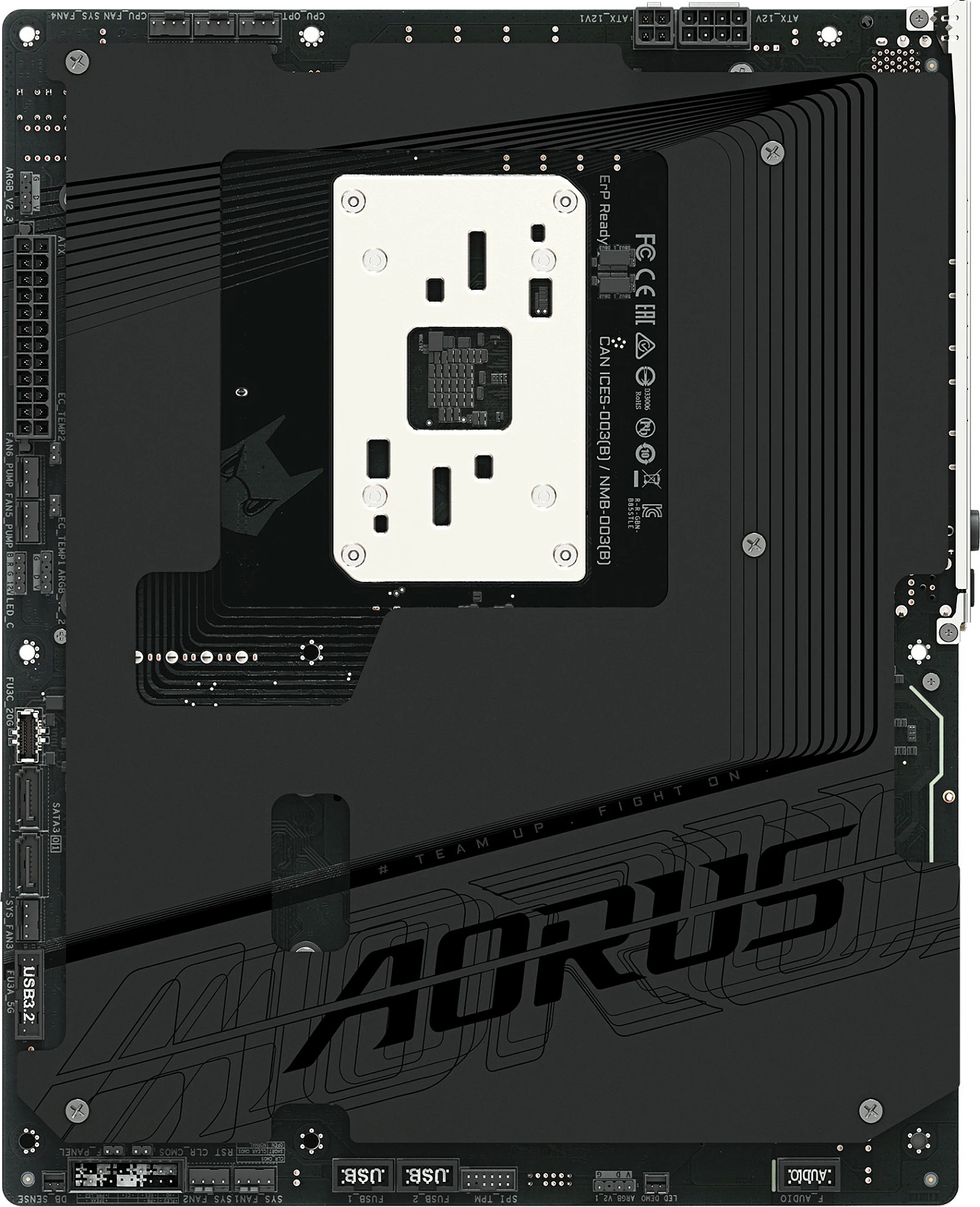 Pllakë amë Gigabyte B850 AORUS STEALTH, Socket AM5, DDR5 deri 8200MHz (OC), WiFi 7, 5GbE, 4x M.2