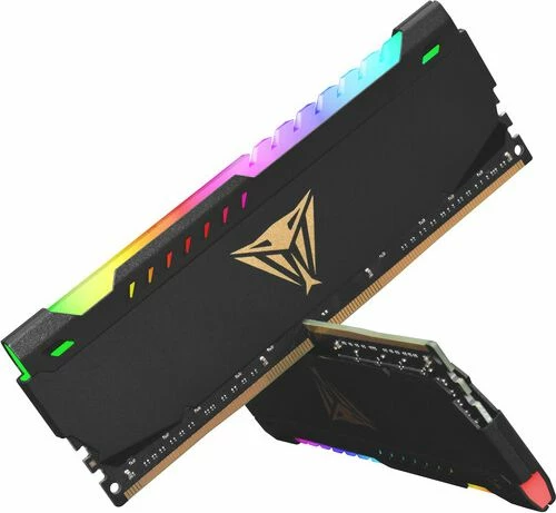 RAM Memorje Patriot Viper Steel RGB PVSR416G320C8K 16GB (2x8GB) DDR4 3200MHz CL18 UDIMM, e zezë, set