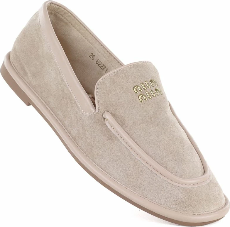 Këpucë femrash Vinceza 62271, bezhë