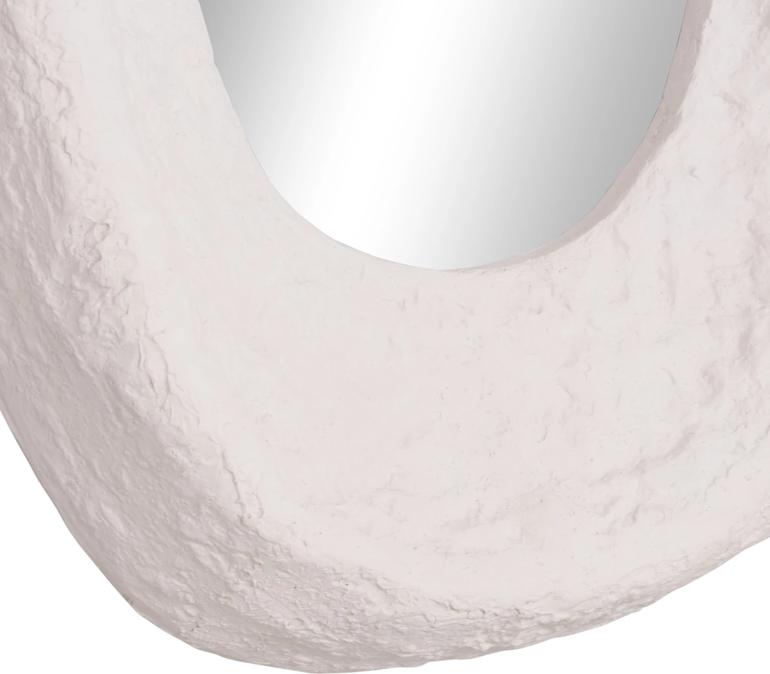 Pasqyrë muri RIFFE, fibër-cement, e bardhë, 60x13x85cm