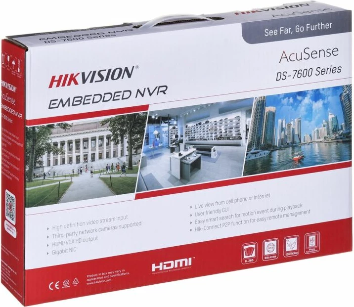 Regjistrues IP Hikvision DS-7604NXI-K1/4P(D), i zi